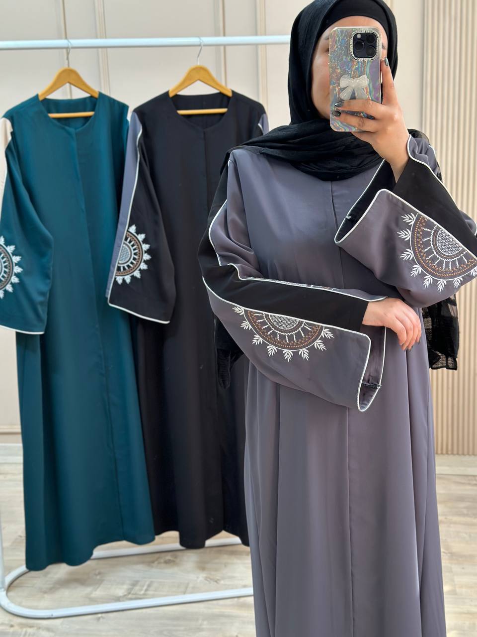 مانتو عبایی خورشید (پرداخت در ۴ قسط )