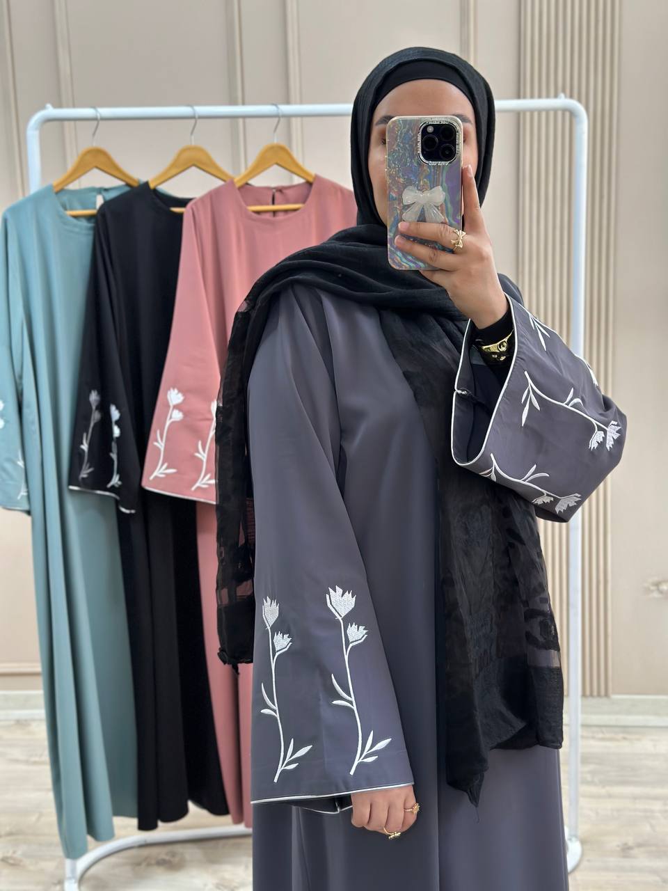 مانتو عبایی گلسا (پرداخت در ۴ قسط)