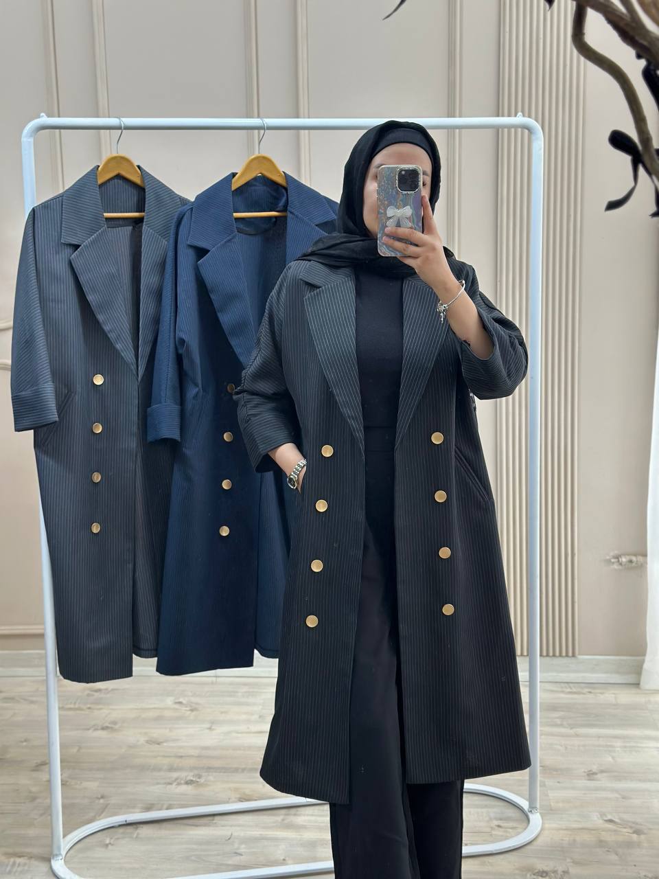 مانتو بلند افروز (پرداخت در ۴ قسط)