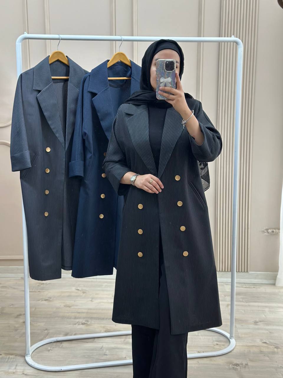 مانتو بلند افروز (پرداخت در ۴ قسط)